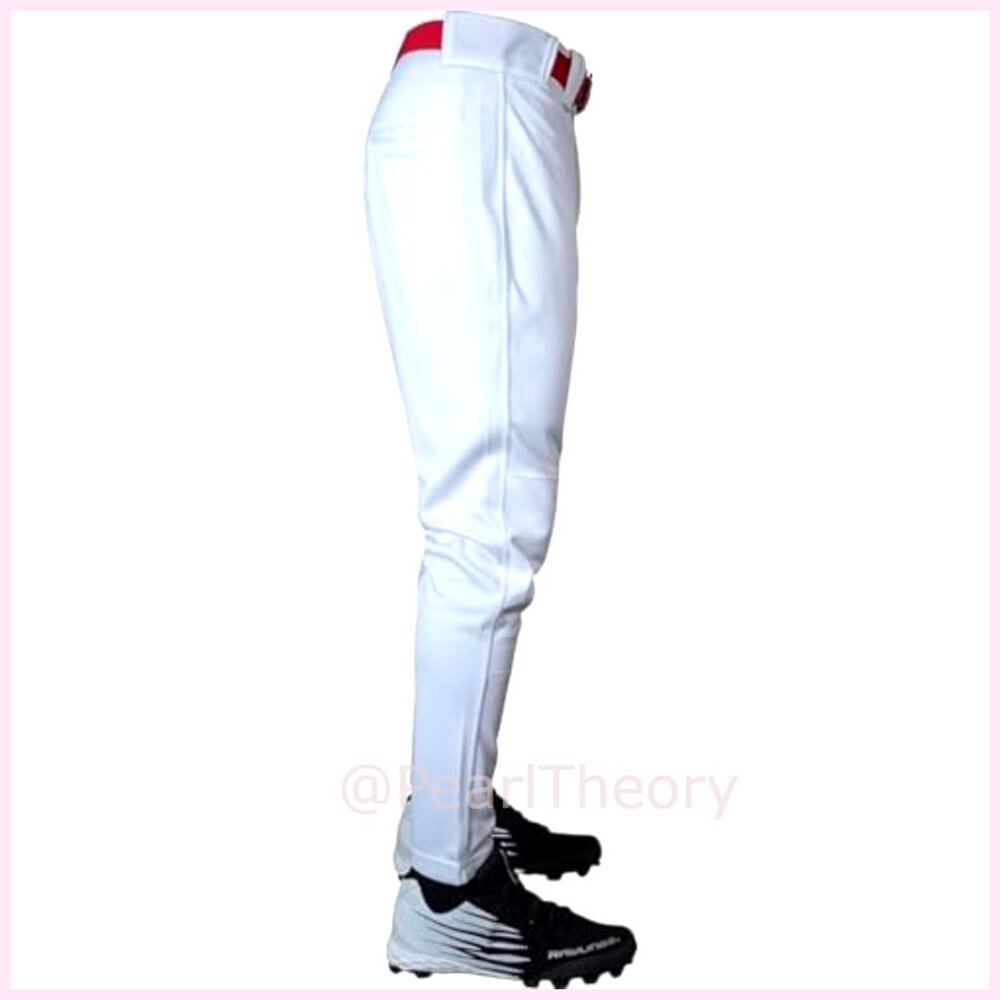 Mechanical Stretch Polyester Baseball Pants With … - image 6